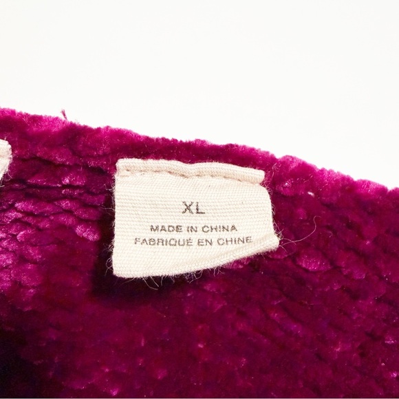 Anthro Moth Masie Chenille Boxy Dolman Jumper Sweater - Picture 11 of 15